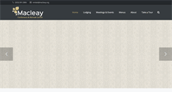 Desktop Screenshot of experiencemacleay.org